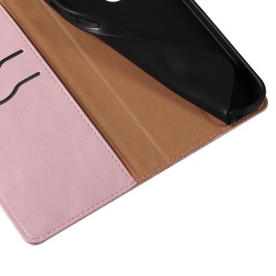 12. Magnet Strap Case Case for Samsung Galaxy S22 + (S22 Plus) Pouch Wallet + Mini Lanyard Pendant Pink