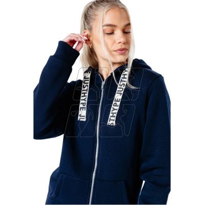 7. Justhype Drawstring Zip Hoodie W HYPWOMHOOD003