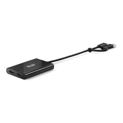 CLUB3D CSV-1475 USB Type-C TV splitter 2x HDMI
