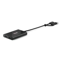 CLUB3D CSV-1475 USB Type-C TV splitter 2x HDMI