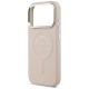 6. Karl Lagerfeld Embossed Open Ring RSG Logo MagSafe Case for iPhone 17 Pro / 18 Pro - Pink