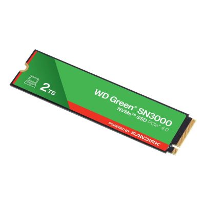 3. WD Green SN3000 2TB M.2 NVMe SSD WDS200T4G0E