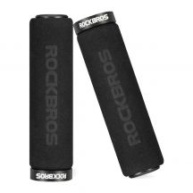 Rockbros BT1001BKBK foam bicycle grips for handlebars – black