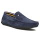 2. Men's leather moccasins, navy blue, Filippo MP923