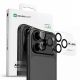 4. AmazingThing Lens Glass for iPhone 17 Pro / Pro Max with Gray Aluminum Frame