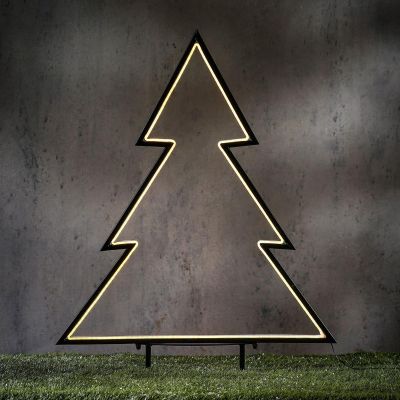 4. NEON CHRISTMAS TREE 190 LED TIMER 8 FUNCTIONS 53x75CM LUCA WARM WHITE