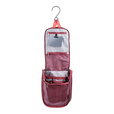 5. DEUTER Wash Center I caspia-raisin Travel Wash Bag