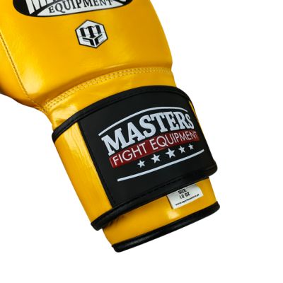 9. RBT-MEX Leather Boxing Gloves 12 oz Yellow