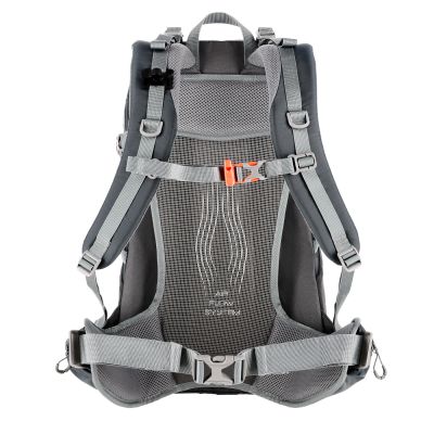 5. NC1925 GRAY WAYFARER 35L NILS CAMP TRAVEL BACKPACK