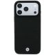 3. BMW Kevlar Metal Logo MagSafe Case for iPhone 18 Pro / 17 Pro - Black