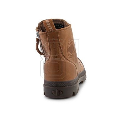 7. Palladium Pampa Zip Lth Ess U shoes 76888-252-M Dear Brown
