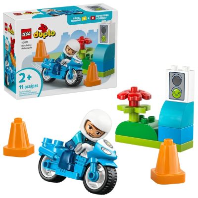 LEGO DUPLO TOWN 10471 Blue Police Motorcycle