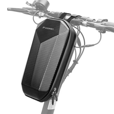 8. Wozinsky Waterproof Scooter Handlebar Bag, Scooter Bag, 4 L, Black (WSB2BK)