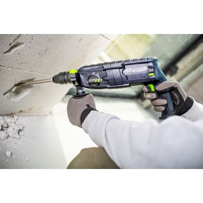 8. Rotary Hammer Drill with 4 J Impact Energy, 2500 W, W28920 WUBER