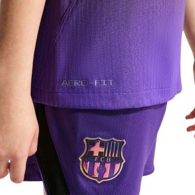 6. Nike FC Barcelona 2026/27 Match Away Kids' Jersey Black and Purple II1852 505