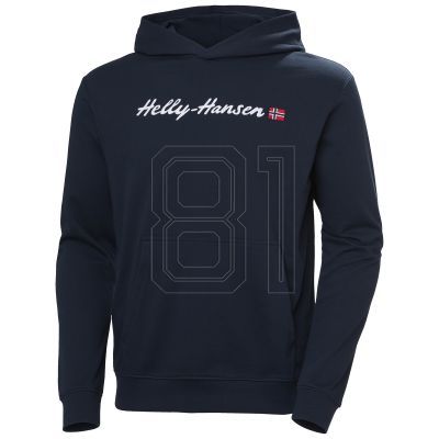 7. Helly Hansen Core Graphic Sweat Hoodie M 53924 596