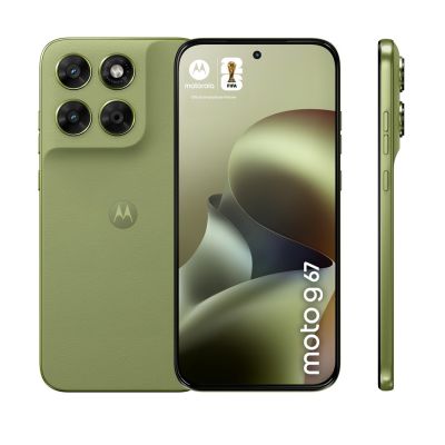 3. Motorola moto g67 17.3 cm (6.8") Hybrid Dual SIM Android 16.0 5G USB Type-C 4GB 128GB 5200mAh Green