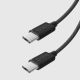 10. SBS TECABLETISSUETCK USB-C - USB-C 1.5m 60W braided cable - black