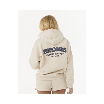 3. RIP CURL Surf Puff Heritage Hoodie Beige