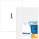 HERMA 9544 self-adhesive labels Rectangle White 40 pcs.