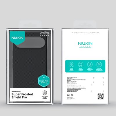 19. Nillkin Super Frosted Shield Pro Case for Google Pixel 10 Pro XL - Black