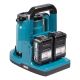 21. Makita KT001GZ Electric Kettle 0.8 l Black, Blue