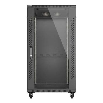 3. Lanberg FF01-6222-12B 22U Rack Freestanding Rack Black