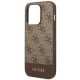 6. Guess GUHCP14LG4GLBR iPhone 14 Pro 6.1" brown/brown hard case 4G Stripe Collection