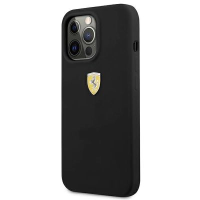 2. Ferrari FESSIHCP13LBK iPhone 13 Pro / 13 6.1" black/black hardcase Silicone