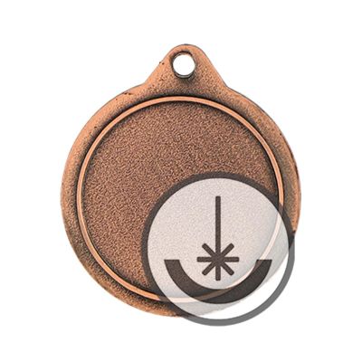 Laser engraved medal - RMI