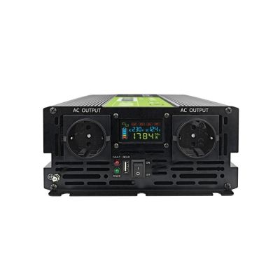 15. GREEN CELL LCD INVERTER 12V/230V 2000W/4000W PURE SINE INVGC12P2000LCD