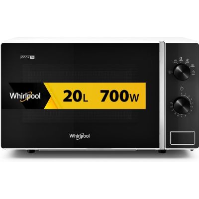 20. Whirlpool MWP 101 W microwave oven white