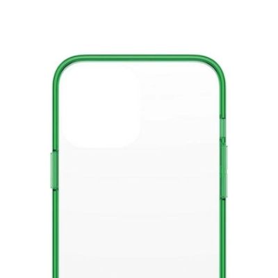 3. PanzerGlass ClearCase Antibacterial Military Grade Certified Case for iPhone 13 Pro Max - Transparent Green