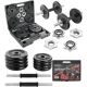 25. CAST IRON DUMBBELL 19 KG (2x9.5 KG) ENERO FIT CASE