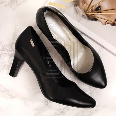 10. Black pumps on the W Sergio Leone post