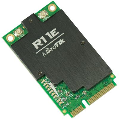 2. MikroTik R11e-2HnD | Mini PCIe Card | 2.4 GHz, 2x u.Fl