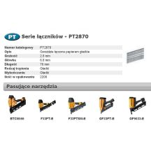 BOSTITCH nails PT 33` 2.8 x 70mm 2200 pcs.