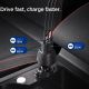 3. Spigen Essential EV1133 3-port car charger - black