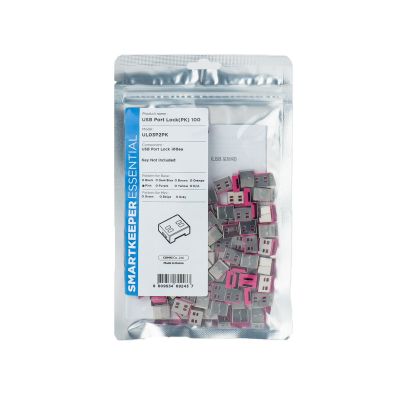 Smartkeeper UL03P2PK Port Blocker USB Type-A Port Blocker Pink 1 pc.