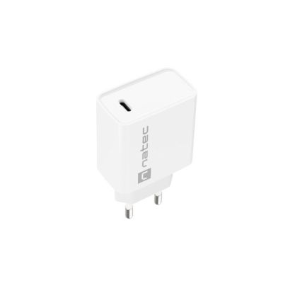 2. NATEC RIBERA USB-C 20W POWER DELIVERY WHITE CHARGER NUC-2059