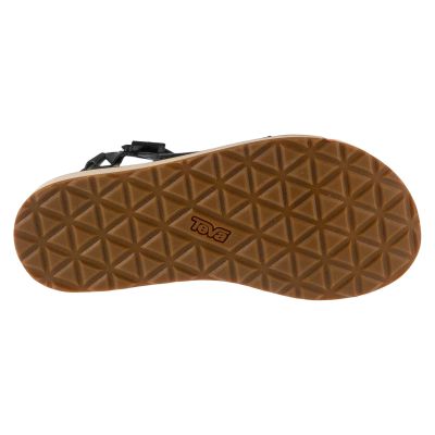 4. Teva W Original Universal Slim Leather Sandals 1151031-BLTN Black 36