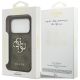 8. Guess 4G Big Logo Case for iPhone 17 Pro - Brown