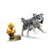 6. LEGO Creator 3in1 31393 - Forest Animals: Gray Wolf