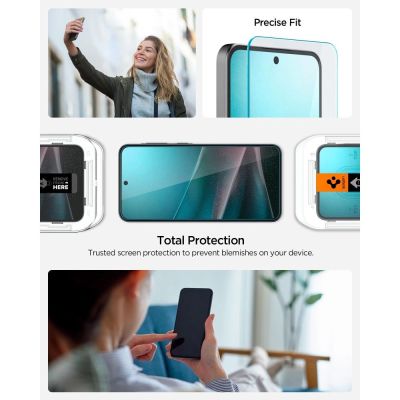 4. Spigen Glas.tR EZ Fit Tempered Glass for Samsung Galaxy A36 / A37 5G