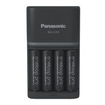 PANASONIC SMARTPLUS CHARGER + 4x AA ENELOOP PRO 2500 mAh