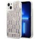 Karl Lagerfeld KLHCP14MLMNMS iPhone 14 Plus 6.7 "hardcase silver / silver Liquid Glitter Monogram