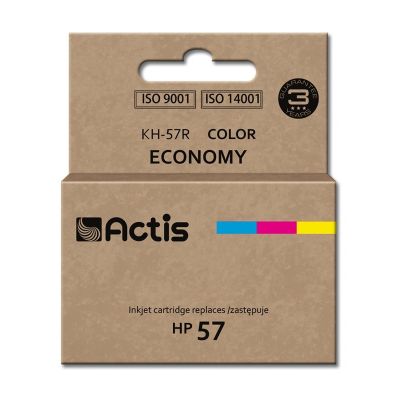 Actis KH-57R Ink Cartridge (replaces HP 57 C6657A; Standard; 18 ml; Color: Cyan, Magenta, Yellow)