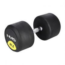 Rubber-coated dumbbell 47.5kg HMS HG PRO 47.5