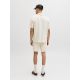 7. Jack&Jones men's striped shorts JPSTJAIDEN COBA STRIPE JOG SHORTS REG SN 12274413 Antique White Stripes