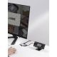 15. Baseus Metal Gleam 4in1 multifunctional HUB USB Type C - USB Type C Power Delivery 100 W / HDMI 4K 30 Hz / 1x USB 3.2 Gen 1 / 1x USB 2.0 (CAHUB-CY0G)